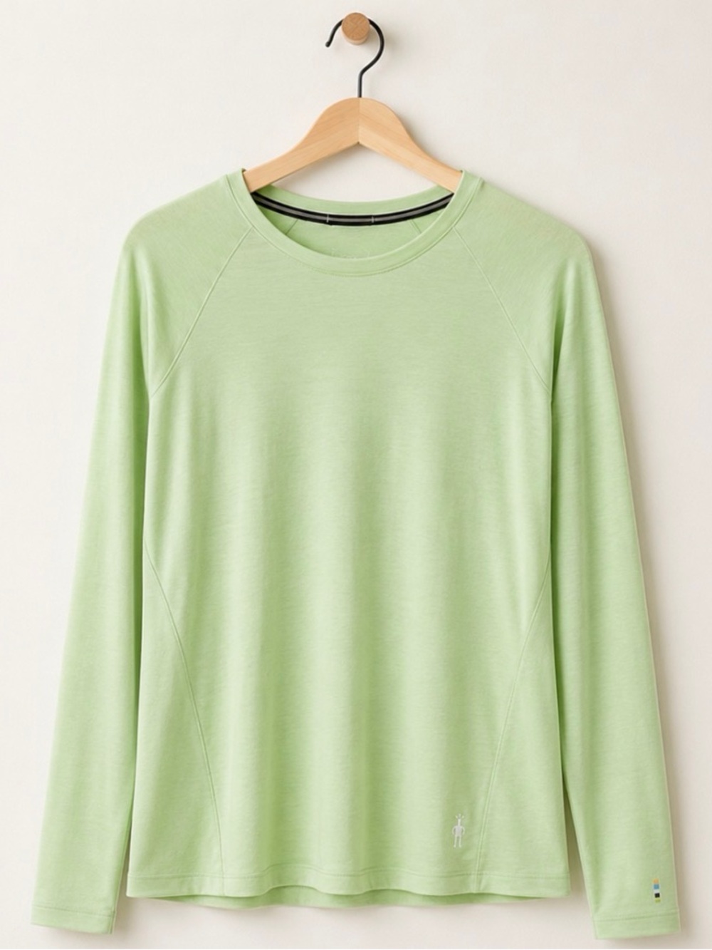 Smartwool Merino Long Sleeve Pistachio green mint Plus size 2x